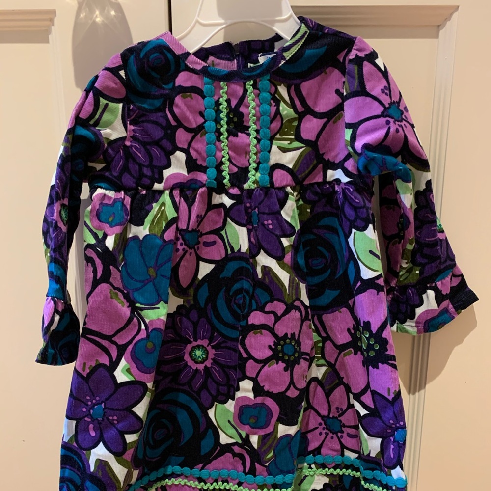18m corduroy 2 piece dress with diaper cover